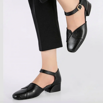 Mercedes - Zapatos Ortopédicos de Cuero⏐Edición Premium