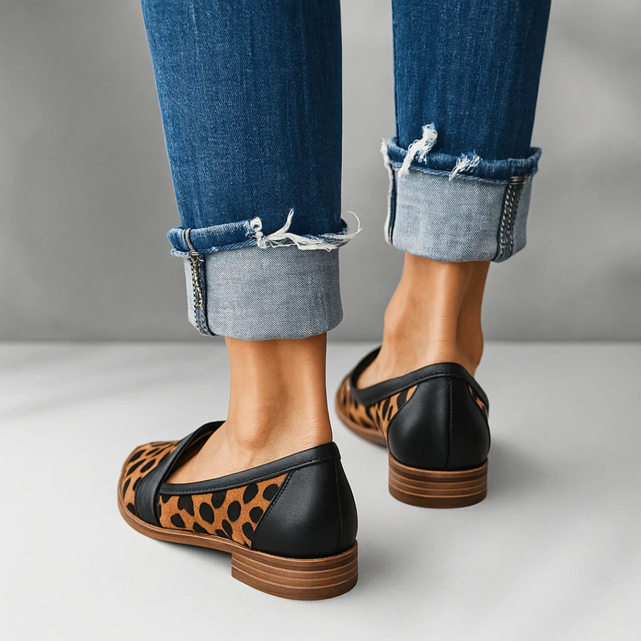 Rosa - Mocasines Ortopédicos de Piel⏐Edición Premium