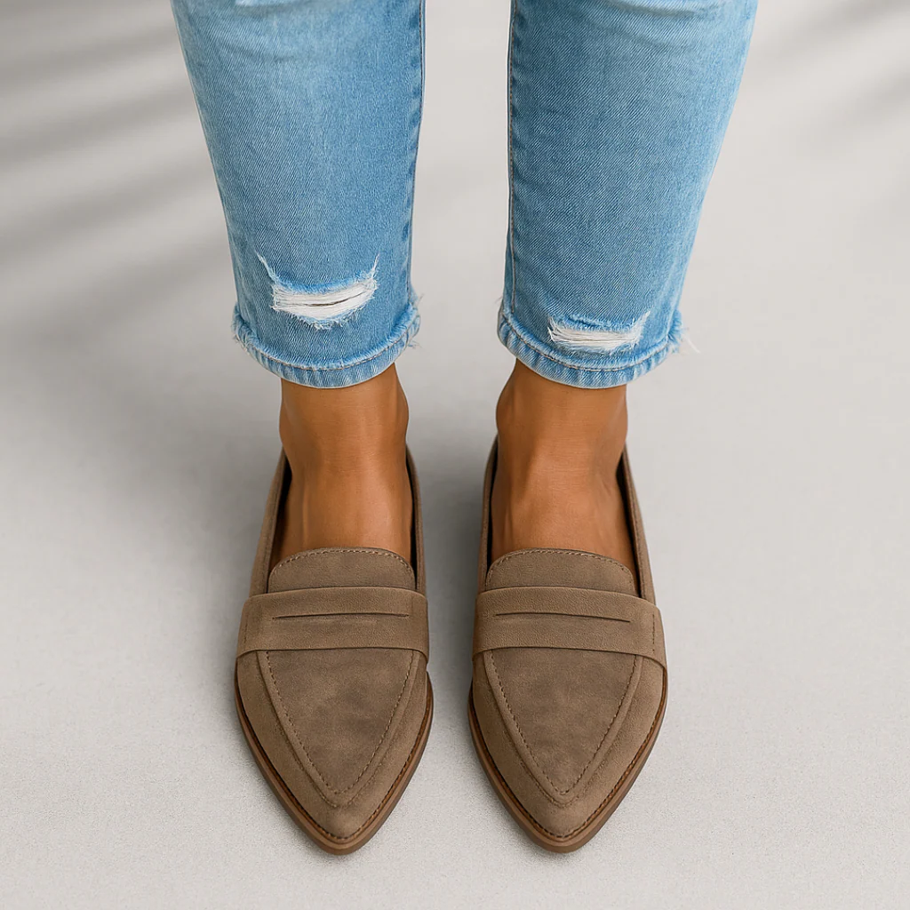 Rosa - Mocasines Ortopédicos de Piel⏐Edición Premium