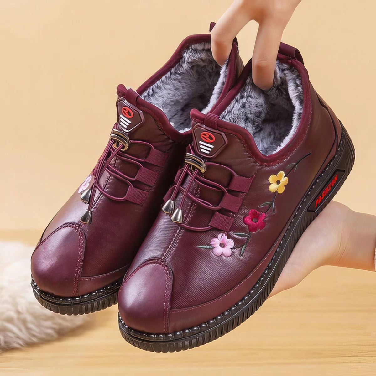 Aitana | Zapatos de Piel de Felpa