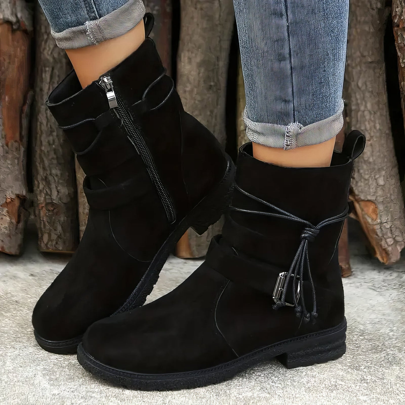 Tania | Botas Elegantes Antideslizantes