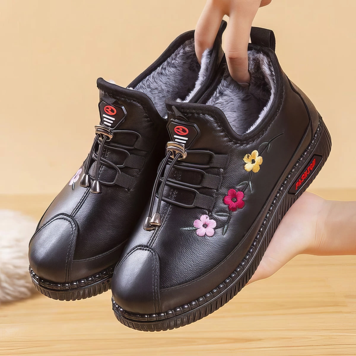 Aitana | Zapatos de Piel de Felpa